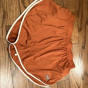 Tracksmith Burnt Orange Athletic Shorts for men, size L